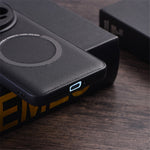 Xiaomi 14 Ultra magnetisk cover med TPU belagt med PU-læder, magnetisk cover