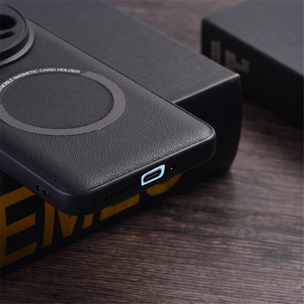 Xiaomi 14 Ultra magnetisk cover med TPU belagt med PU-læder, magnetisk cover