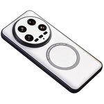 Xiaomi 14 Ultra magnetisk cover med TPU belagt med PU-læder, magnetisk cover