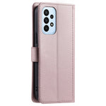 Til Samsung Galaxy A52 4G / 5G / A52s 5G Lædercover Diamantgitter Telefoncover med 2 Stropper