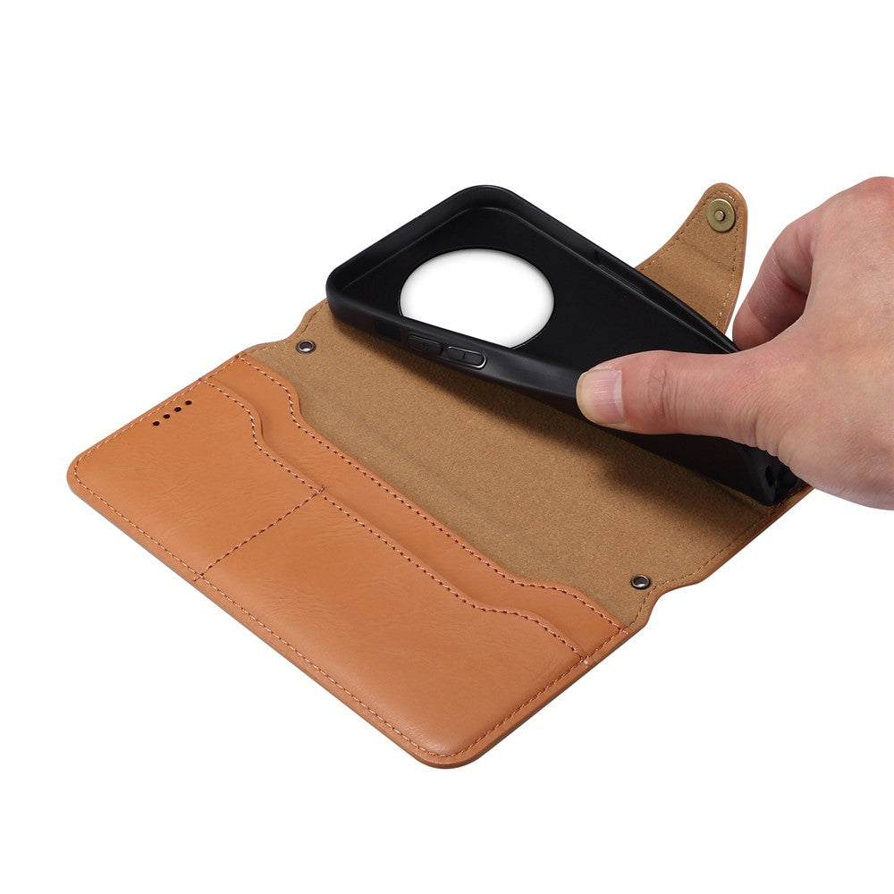 DENIOR For Huawei Mate 50 4G Case Leather Wallet Phone Cover Full Protection