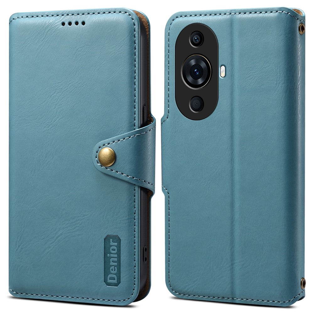 DENIOR For Huawei nova 11 Pro / nova 11 Ultra Case Leather + TPU Wallet Phone Cover