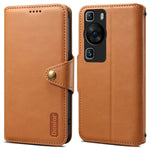 DENIOR For Huawei P60 / P60 Pro Case Wallet Leather Phone Cover Magnetic Clasp