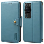 DENIOR För Huawei P60 / P60 Pro Plånboksfodral Lädermobilskal Magnetlås