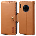 DENIOR For Huawei Mate 30 Pro 4G Case Wallet PU Leather Shockproof Phone Cover