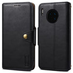 DENIOR For Huawei Mate 30 4G Leather Case Anti-scratch Wallet Phone Cover