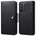 DENIOR For Samsung Galaxy A23 4G / A23 5G (Global Version) Lædercover Pung med Koskindstekstur