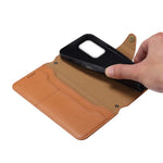 DENIOR För Samsung Galaxy A33 5G Plånboksfodral PU-läder Stoppsäkert mobilfodral