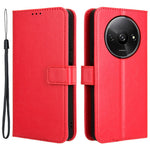 For Xiaomi Redmi A3 4G / Poco C61 4G Wallet Case Crazy Horse Texture Leather Phone Cover Viewing Stand