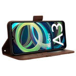For Xiaomi Redmi A3 4G / Poco C61 4G Case with Multiple Card Holder Stand PU Leather Phone Cover