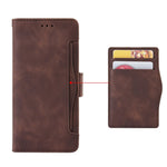 For Xiaomi Redmi A3 4G / Poco C61 4G Case with Multiple Card Holder Stand PU Leather Phone Cover