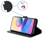 For Xiaomi Redmi A3 4G / Poco C61 4G Case Diamond Texture Flip Folio Leather Cell Phone Cover