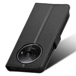 For Xiaomi Redmi A3 4G / Poco C61 4G Case Diamond Texture Flip Folio Leather Cell Phone Cover