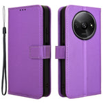 For Xiaomi Redmi A3 4G / Poco C61 4G Case Diamond Texture Flip Folio Leather Cell Phone Cover