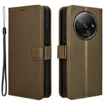 For Xiaomi Redmi A3 4G / Poco C61 4G Case Diamond Texture Flip Folio Leather Cell Phone Cover
