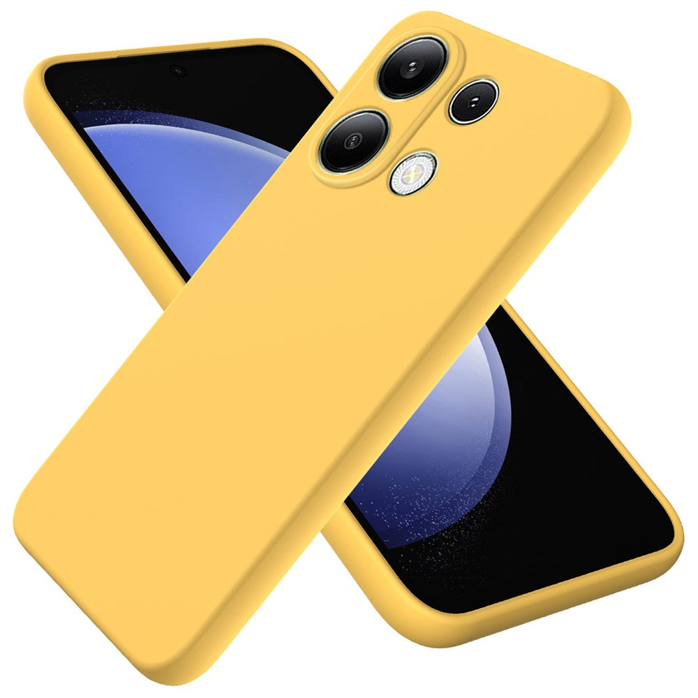 Xiaomi Redmi Note 13 Pro 4G / Poco M6 Pro 4G-skal Mjukt flytande silikonfodral med rem