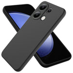 For Xiaomi Redmi Note 13 Pro 4G / Poco M6 Pro 4G Case Soft Touch Liquid Silicone Phone Cover with Strap