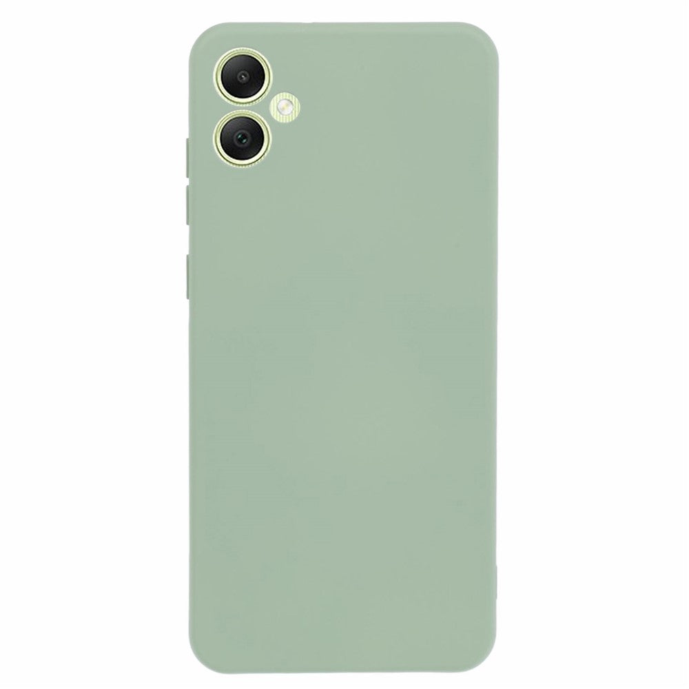 For Samsung Galaxy A05 4G Cover 2.0mm Solid Color Flexible TPU Shockproof Cell Phone Case