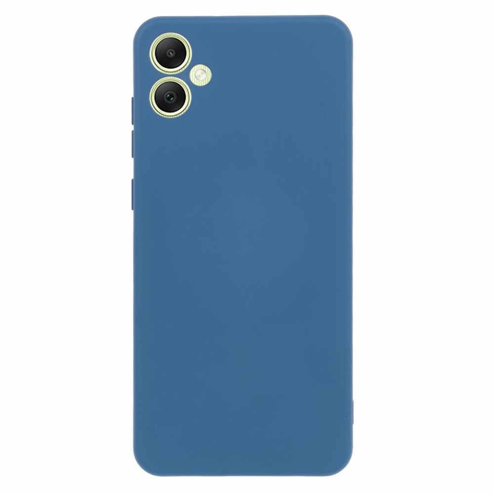 For Samsung Galaxy A04e 4G / F04 4G / M04 4G Cell Phone Case 2.0mm Soft TPU Arc Edge Shockproof Cover - Blue