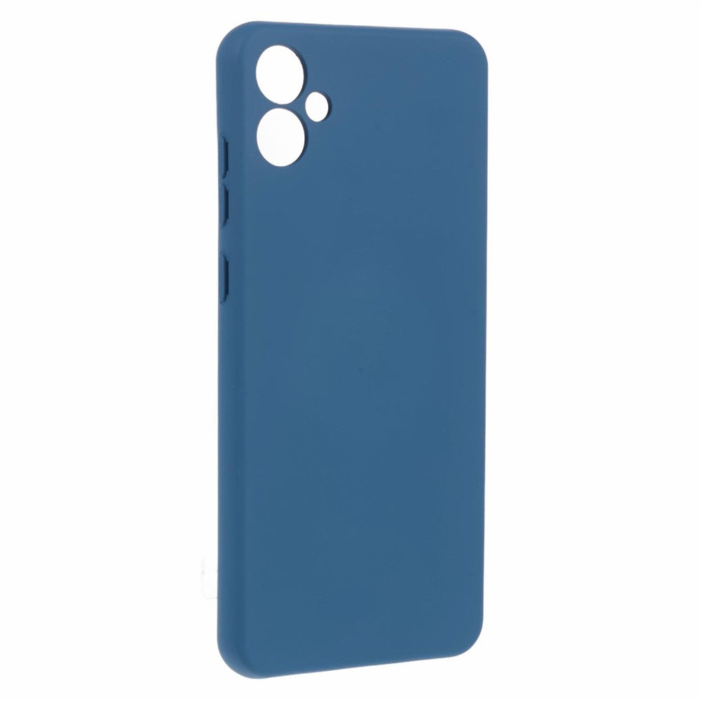 For Samsung Galaxy A04e 4G / F04 4G / M04 4G Cell Phone Case 2.0mm Soft TPU Arc Edge Shockproof Cover - Blue