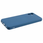 For Samsung Galaxy A04e 4G / F04 4G / M04 4G Cell Phone Case 2.0mm Soft TPU Arc Edge Shockproof Cover - Blue