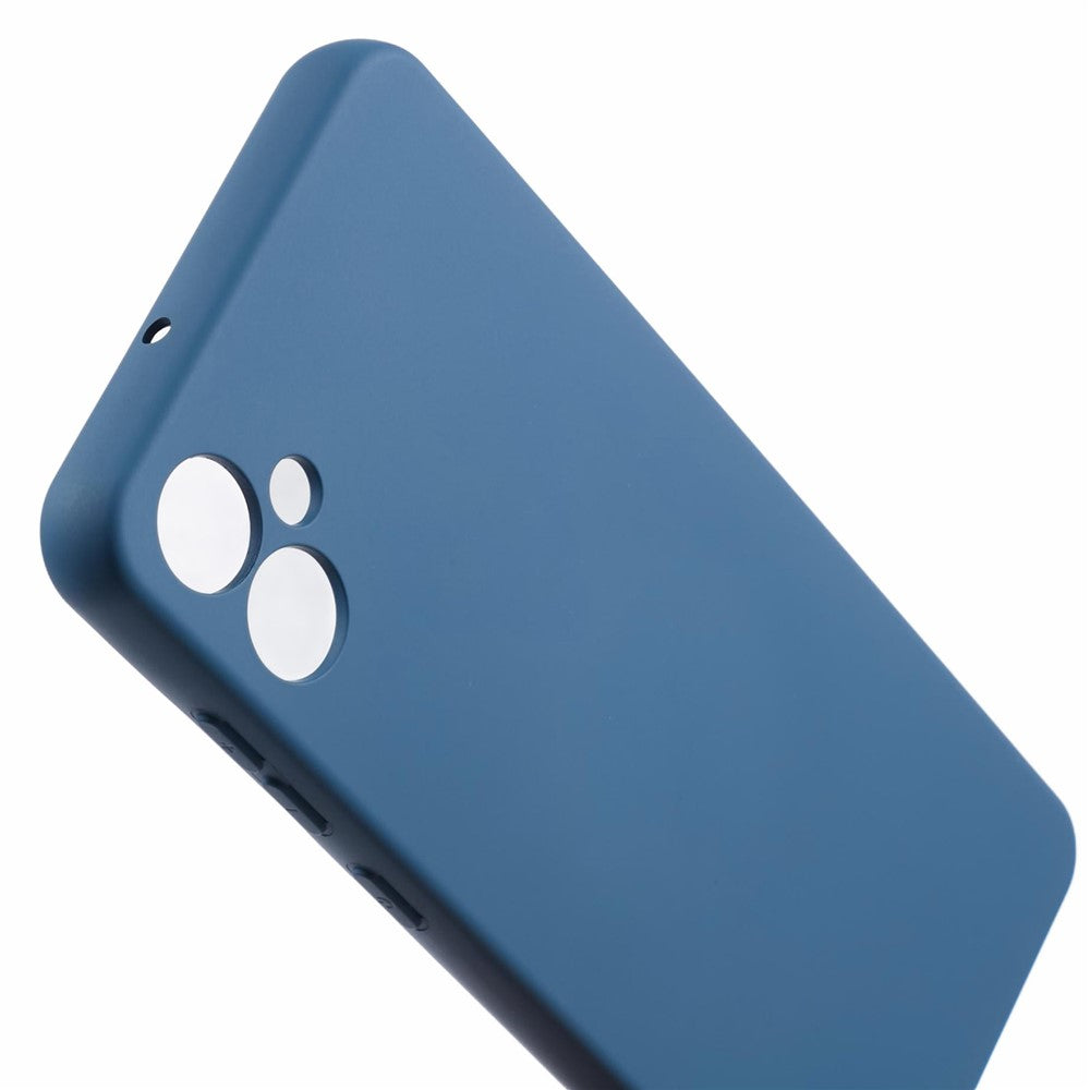 For Samsung Galaxy A04e 4G / F04 4G / M04 4G Cell Phone Case 2.0mm Soft TPU Arc Edge Shockproof Cover - Blue