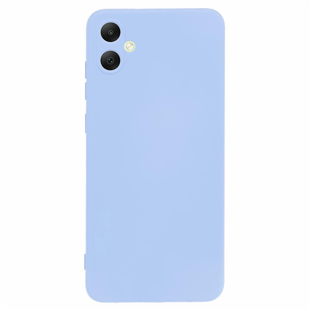 For Samsung Galaxy A04e 4G / F04 4G / M04 4G Cell Phone Case 2.0mm Soft TPU Arc Edge Shockproof Cover - Blue