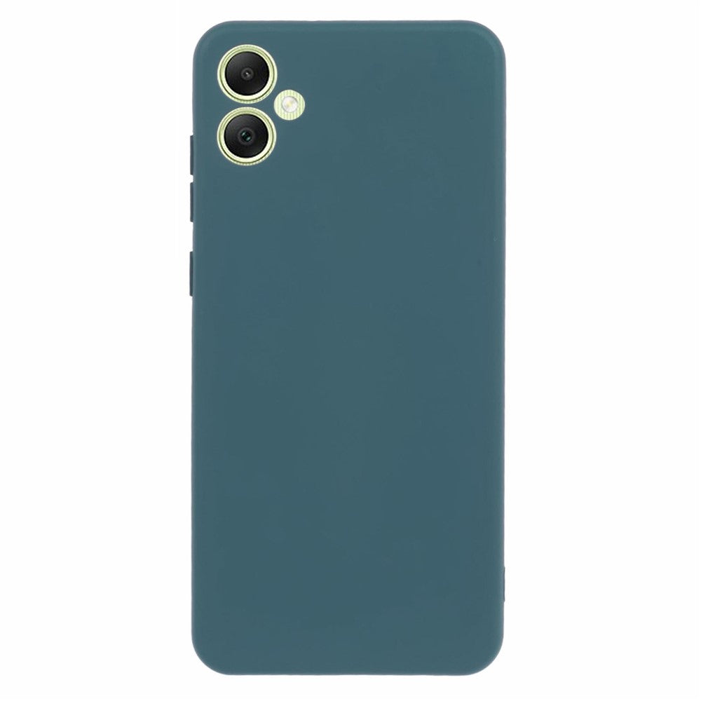 For Samsung Galaxy A04e 4G / F04 4G / M04 4G Cell Phone Case 2.0mm Soft TPU Arc Edge Shockproof Cover - Blue