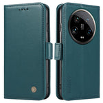 YIKATU YK-003 For Xiaomi 14 Ultra Case Anti-Scratch Leather Wallet Phone Cover