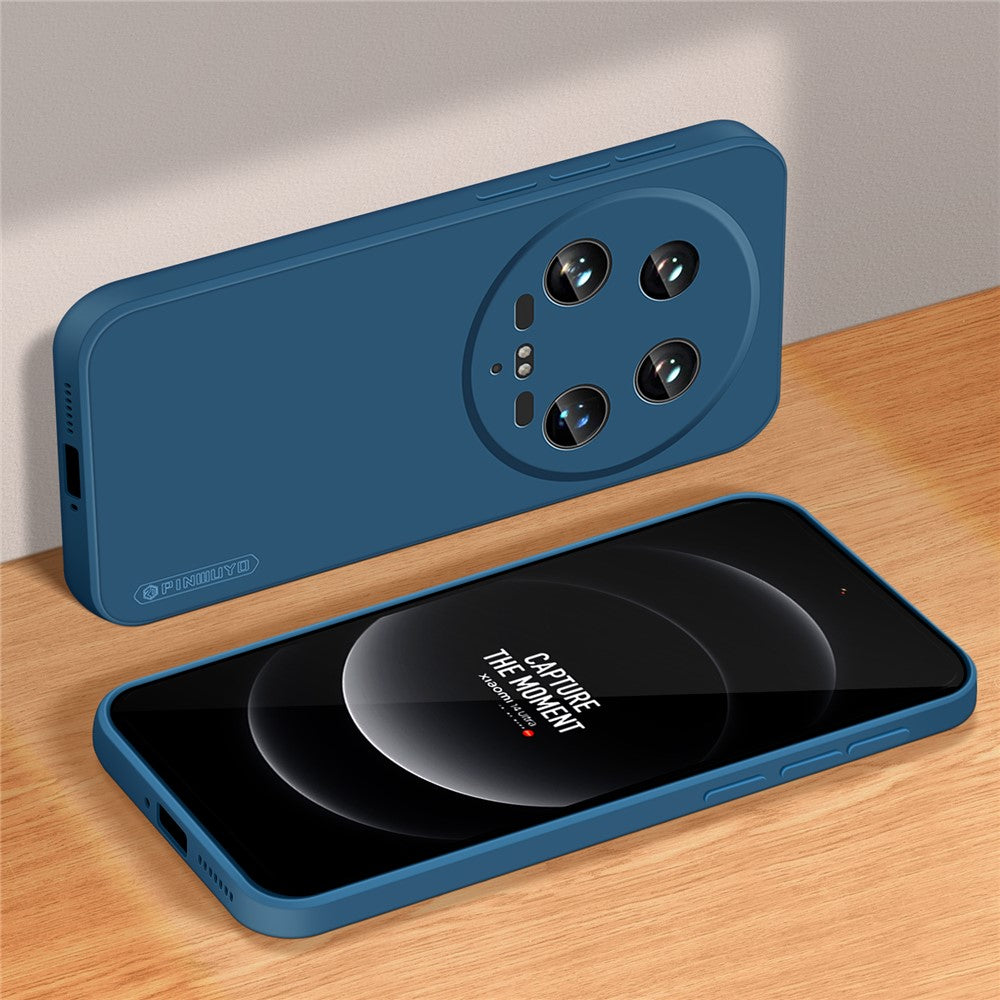 PINWUYO JK Touching Series för Xiaomi 14 Ultra TPU-skal, reptåligt mjukt mobilskydd