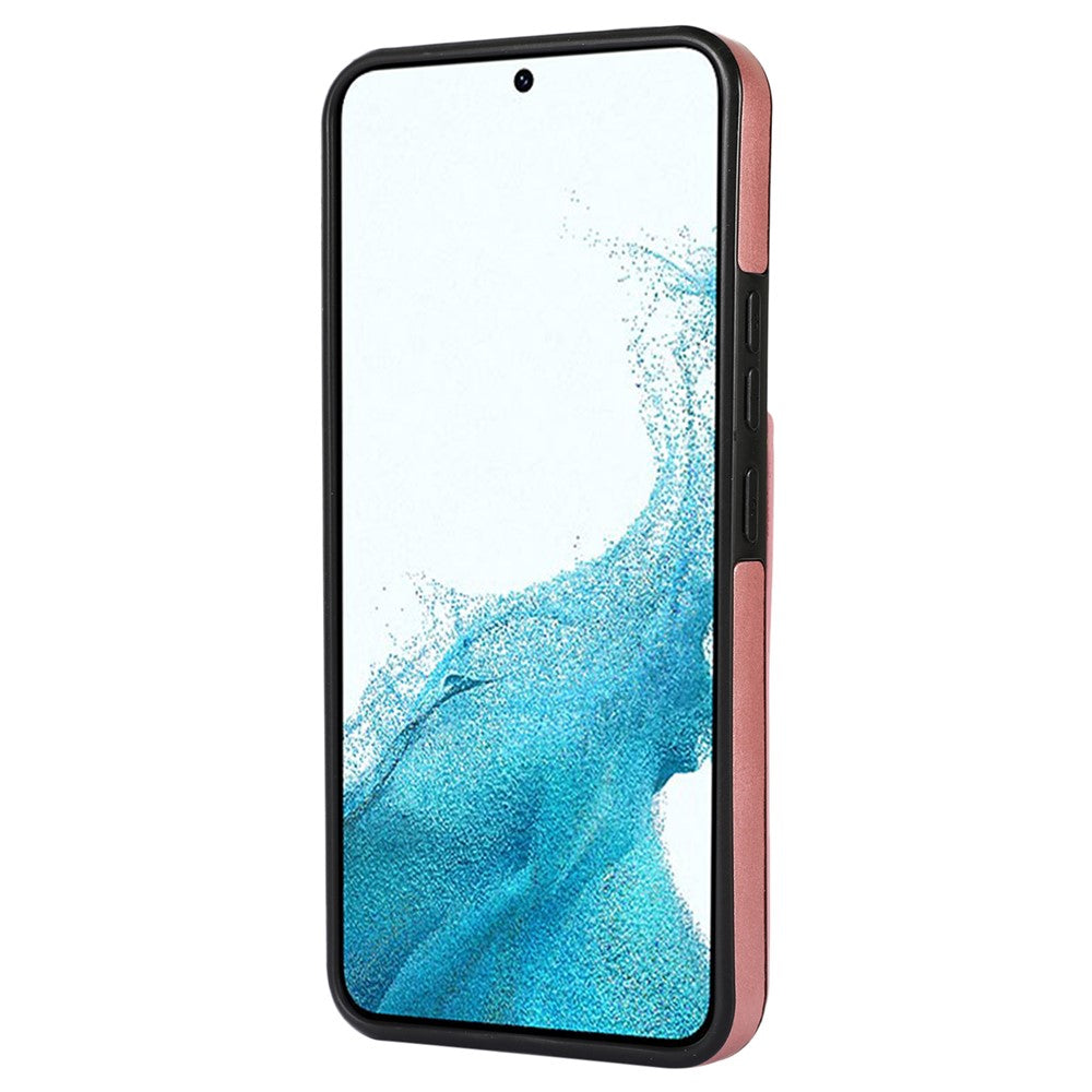 Samsung Galaxy A14 5G / 4G-skal RFID-blockerande plånbok läderbelagt TPU-mobilskal