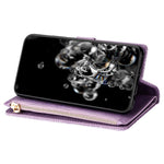 Til Samsung Galaxy A24 4G (162.1 x 77.6 x 8.3mm) Etui Pung Stjernehimmel Udskåret Lædercover