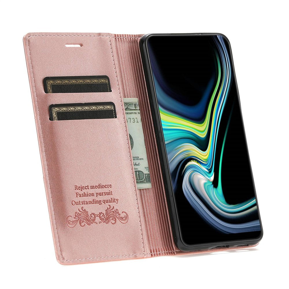 Xiaomi Redmi Note 13 Pro 5G / Poco X6 5G-skal i PU-läder, plånbok, fällbart mobilfodral