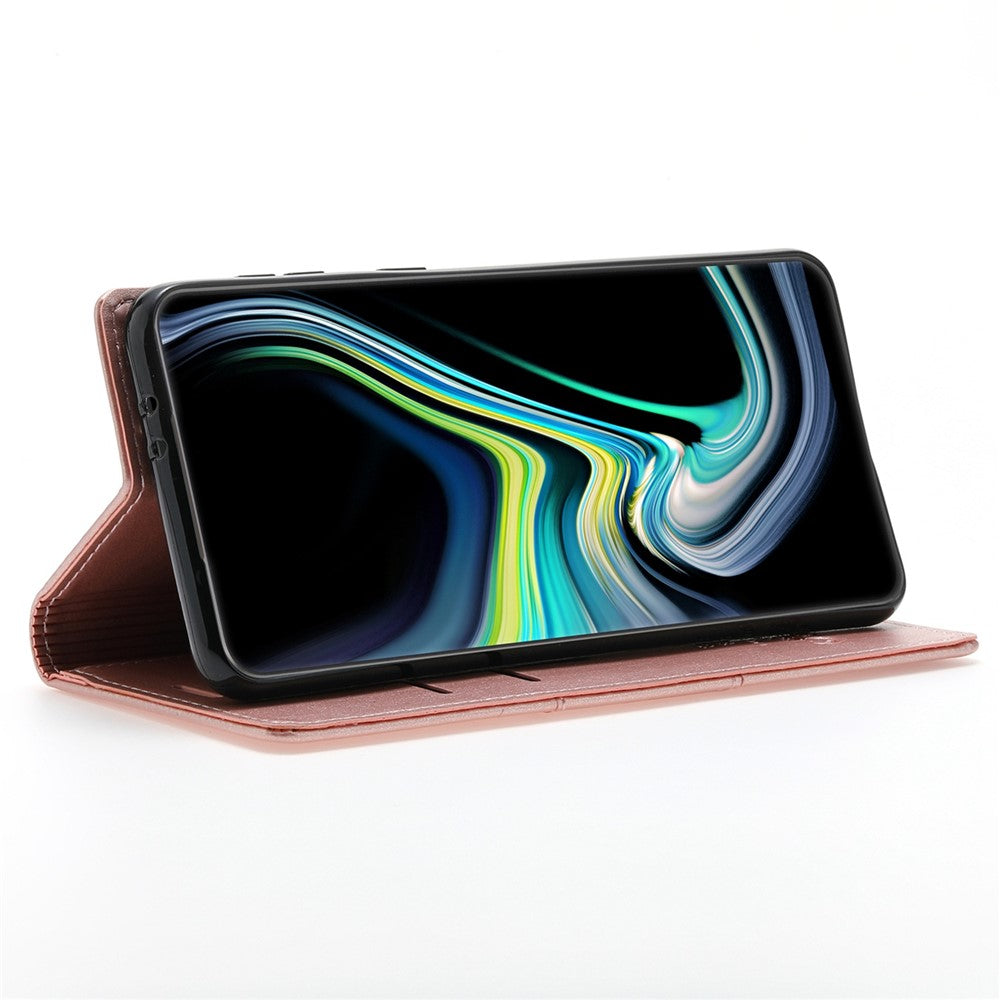 Xiaomi Redmi Note 13 Pro 5G / Poco X6 5G-skal i PU-läder, plånbok, fällbart mobilfodral