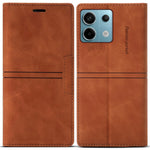 For Xiaomi Redmi Note 13 5G Case Magnetic Auto Closing PU Leather Phone Wallet Cover