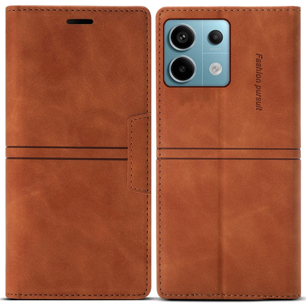 For Xiaomi Redmi Note 13 5G Case Magnetic Auto Closing PU Leather Phone Wallet Cover