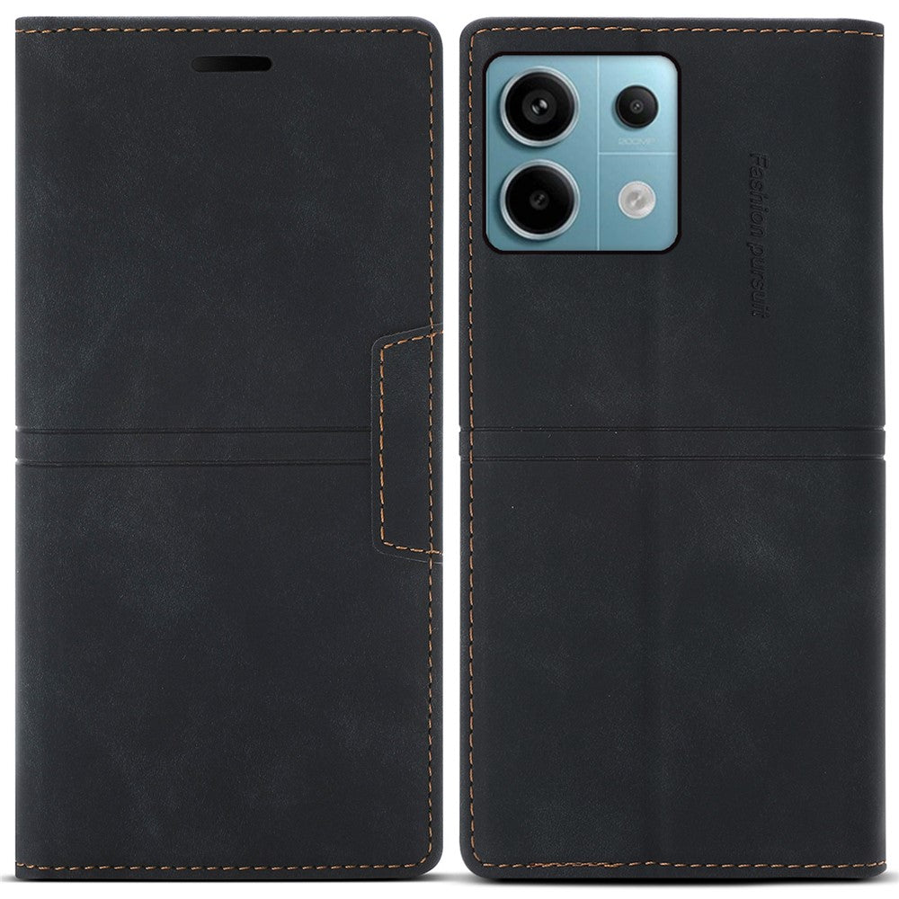 For Xiaomi Redmi Note 13 5G Case Magnetic Auto Closing PU Leather Phone Wallet Cover