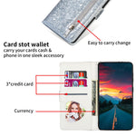 For Xiaomi Redmi Note 13 Pro 5G / Poco X6 5G Case Glitter Zipper Leather Cover with Wallet