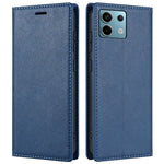 BKS-001 För Xiaomi Redmi Note 13 5G Skal Fallsäkert Läderfodral med Magnetstängning