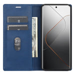 BKS-001 For Xiaomi Redmi Note 13 5G Case Drop-resistant Leather Cover with Magnetic Closure
