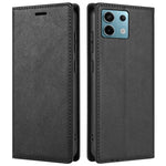 BKS-001 För Xiaomi Redmi Note 13 5G Skal Fallsäkert Läderfodral med Magnetstängning