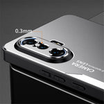 For Xiaomi Redmi K40 Gaming Case Aluminium Alloy+PC+TPU Matte Phone Cover