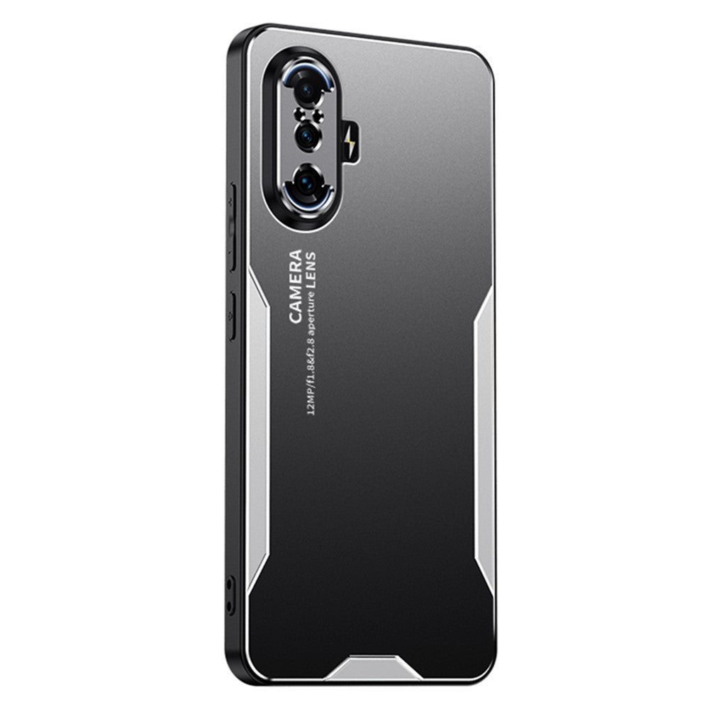 For Xiaomi Redmi K40 Gaming Case Aluminium Alloy+PC+TPU Matte Phone Cover