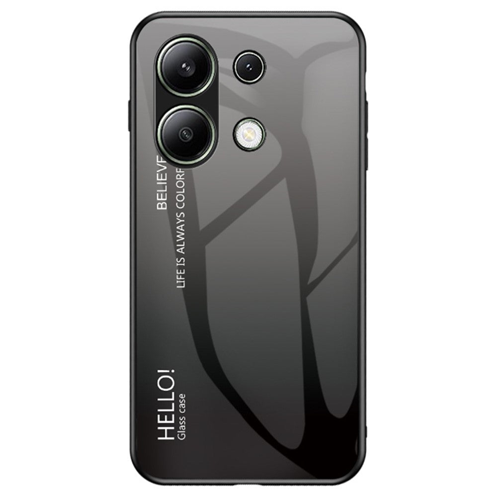 Xiaomi Redmi Note 13 4G Stötsäkert Härdat Glasskal Reptåligt Mobilskal