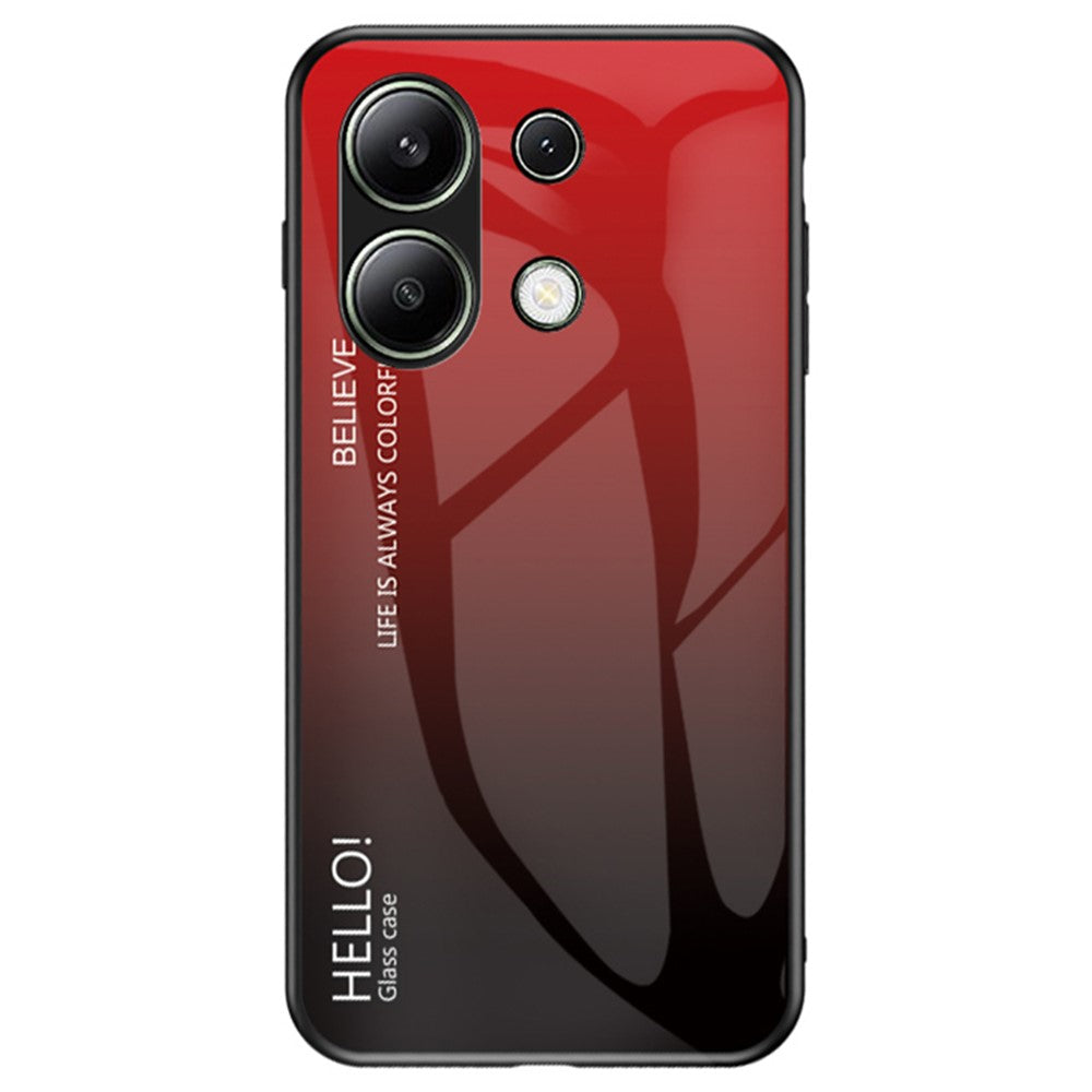 Xiaomi Redmi Note 13 4G Stötsäkert Härdat Glasskal Reptåligt Mobilskal