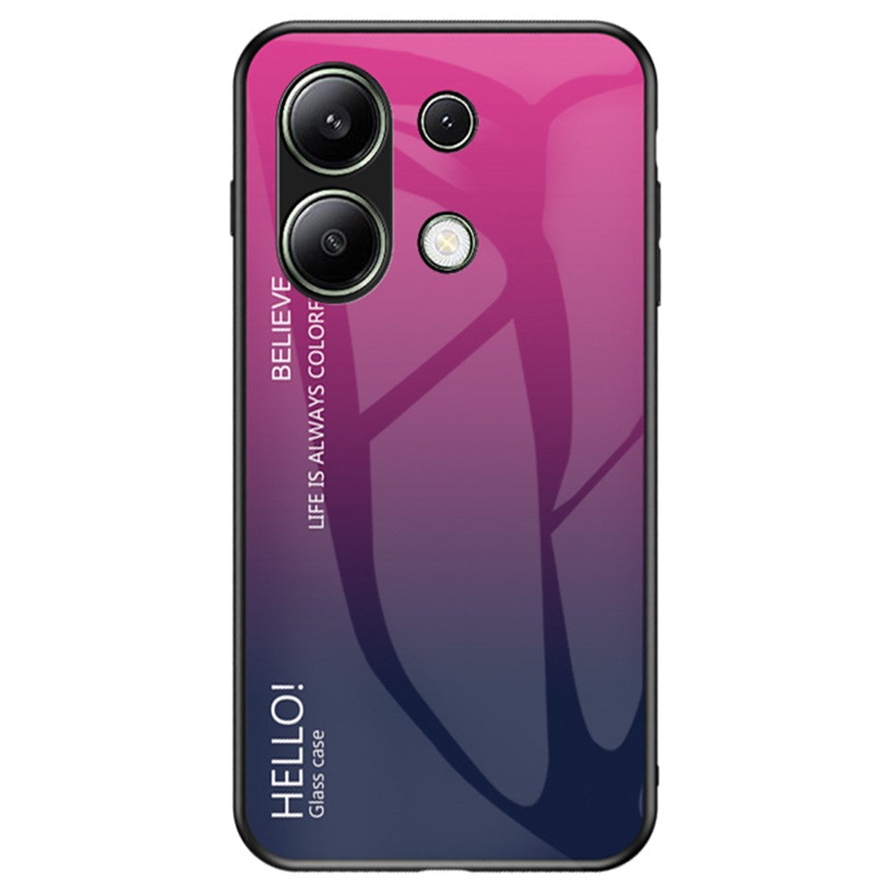 Xiaomi Redmi Note 13 4G Stötsäkert Härdat Glasskal Reptåligt Mobilskal