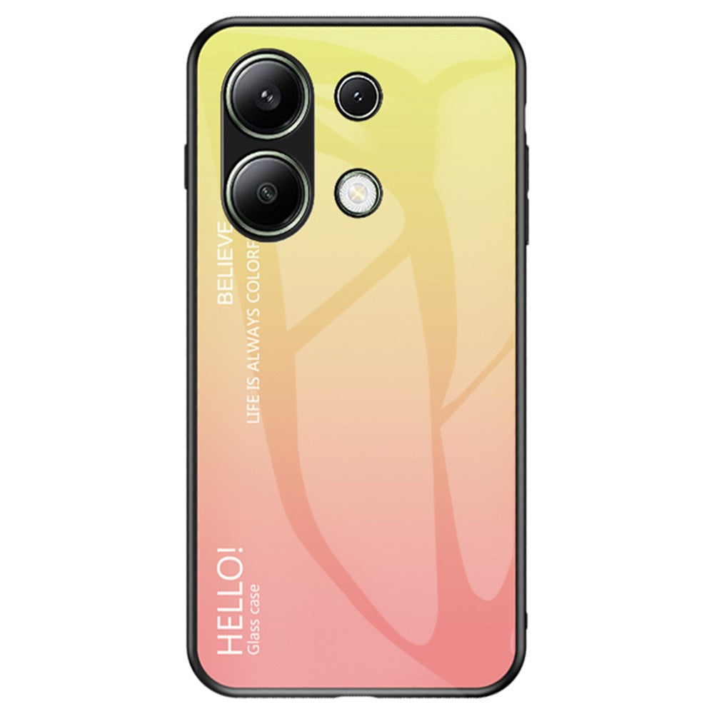 Xiaomi Redmi Note 13 4G Stötsäkert Härdat Glasskal Reptåligt Mobilskal