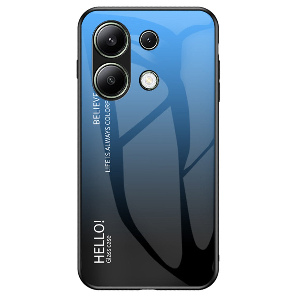 Xiaomi Redmi Note 13 4G Stötsäkert Härdat Glasskal Reptåligt Mobilskal