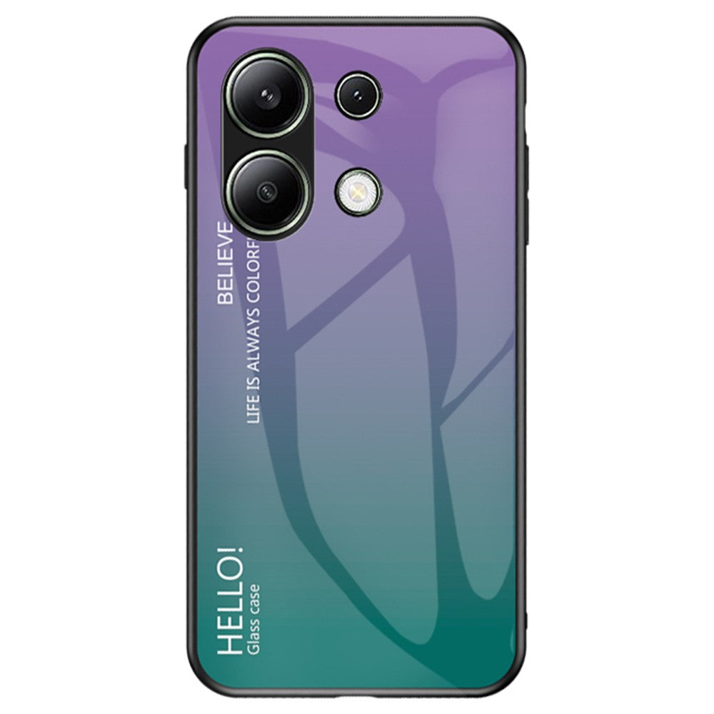 Xiaomi Redmi Note 13 4G Stötsäkert Härdat Glasskal Reptåligt Mobilskal