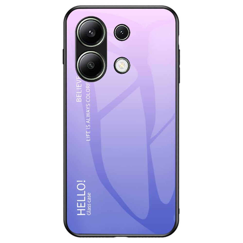 Xiaomi Redmi Note 13 4G Stötsäkert Härdat Glasskal Reptåligt Mobilskal